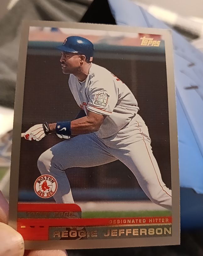 2000 Topps #169 Reggie Jefferson — front