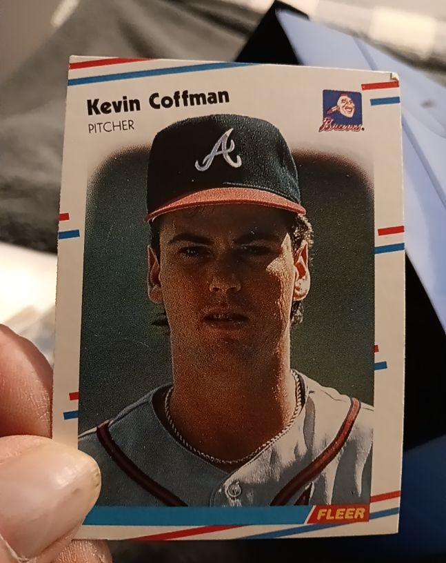 1988 Fleer #536 Kevin Coffman — front