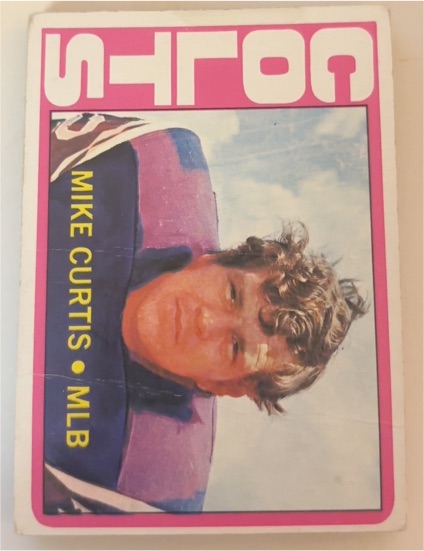 1972 Topps #326 Mike Curtis — front