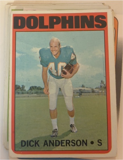 1972 Topps #98 Dick Anderson — front
