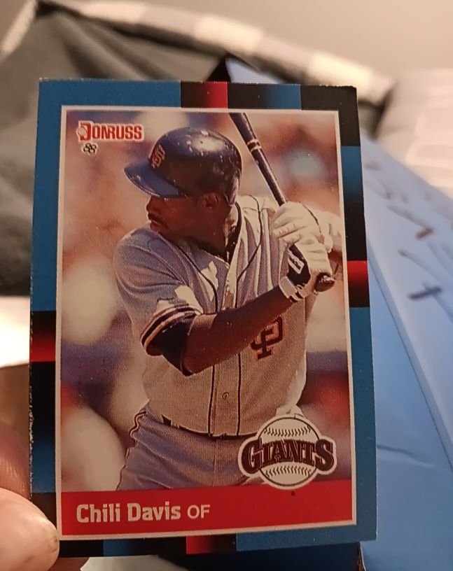 1988 Donruss #313 Chili Davis — front