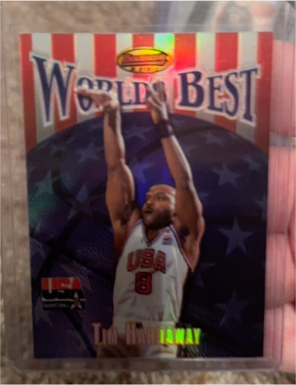1999-00 Bowman's Best #WB5 Tim Hardaway — front