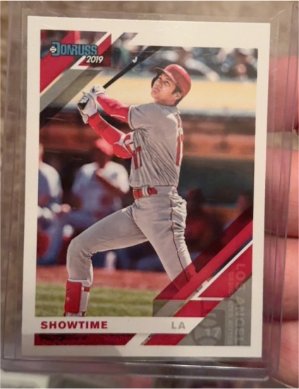 2019 Donruss #164 Shohei Ohtani Showtime — front