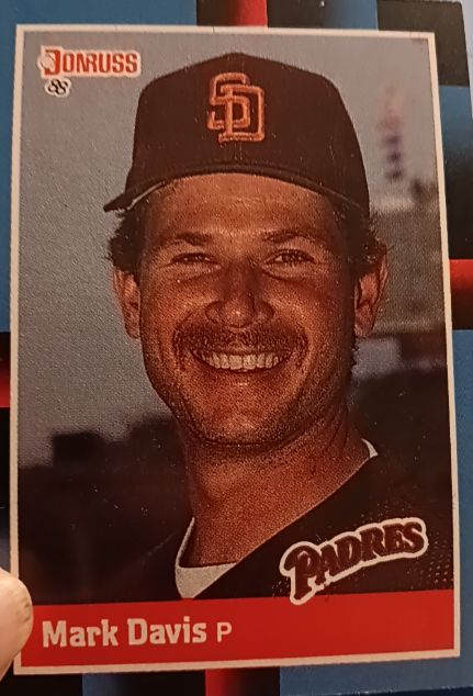 1988 Donruss #64 Mark Davis — front