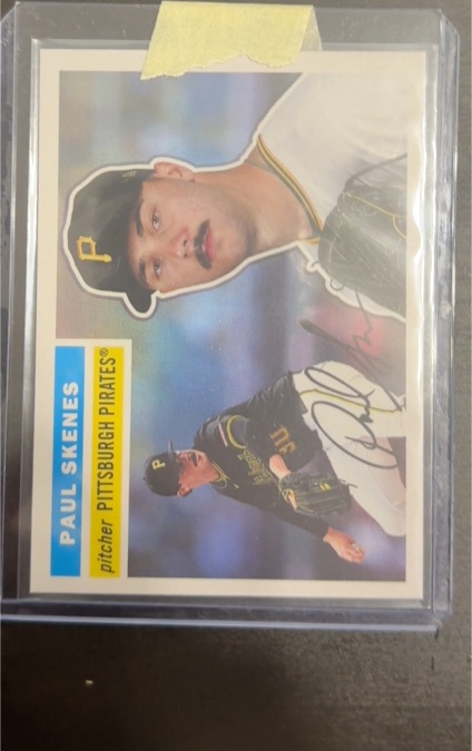 2025 Topps Heritage #H25-5 Paul Skenes — front