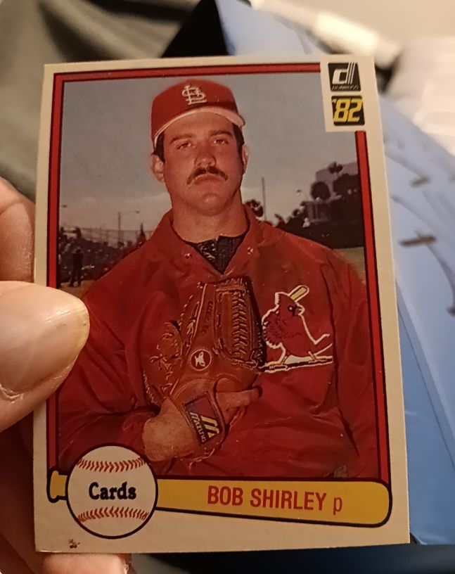 1982 Donruss #120 Bob Shirley — front