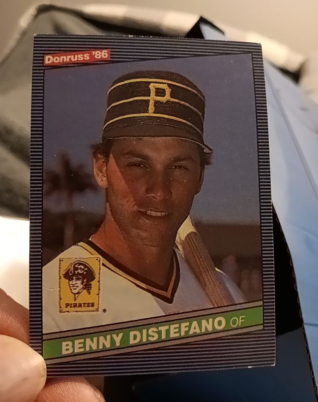 1986 Donruss #78 Benny Distefano — front