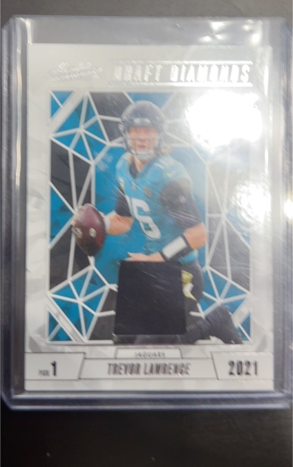 2024 Panini Absolute Draft Diamonds #DDJ-TLE Trevor Lawrence — front