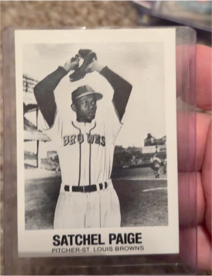 1977 Renata Galasso #22 Satchel Paige — front