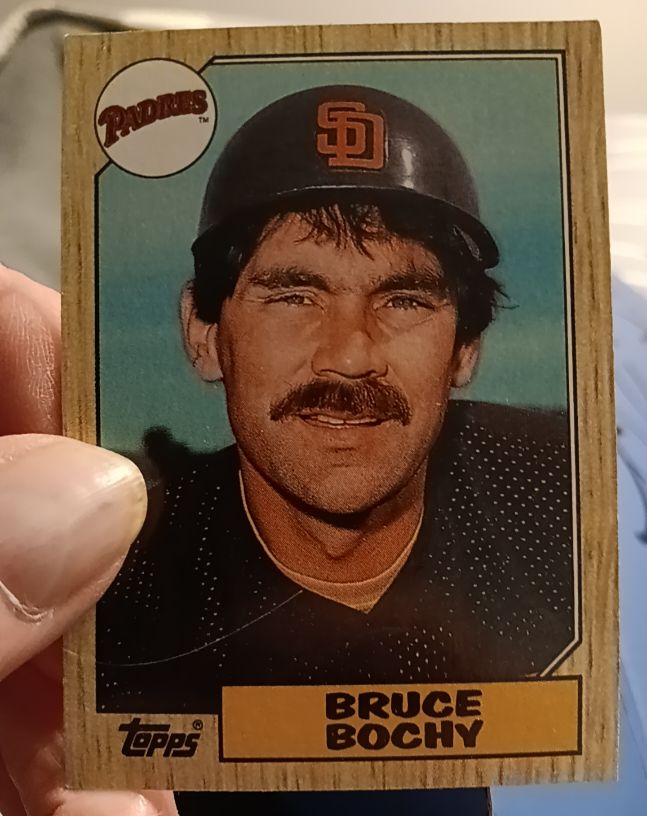 1987 Topps #428 Bruce Bochy — front
