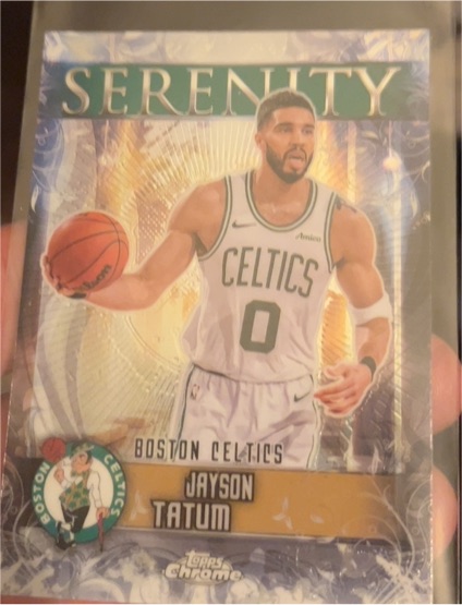 2025-26 Topps Chrome #SY-7 Jayson Tatum Serenity — front
