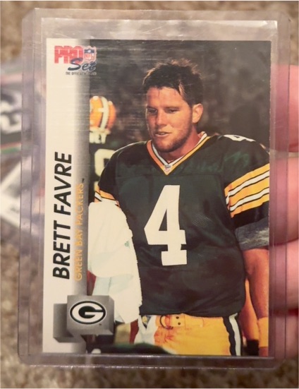 1992 Pro Set #505 Brett Favre — front