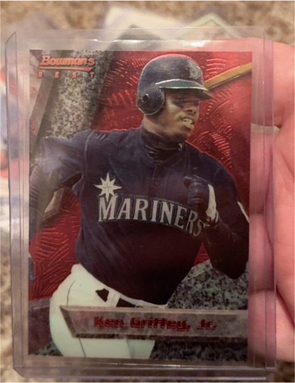 1994 Bowman's Best Red #40 Ken Griffey Jr. — front