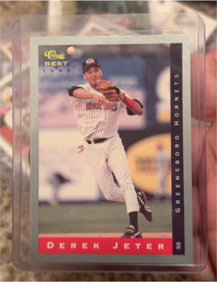1993 Classic Best #91 Derek Jeter — front