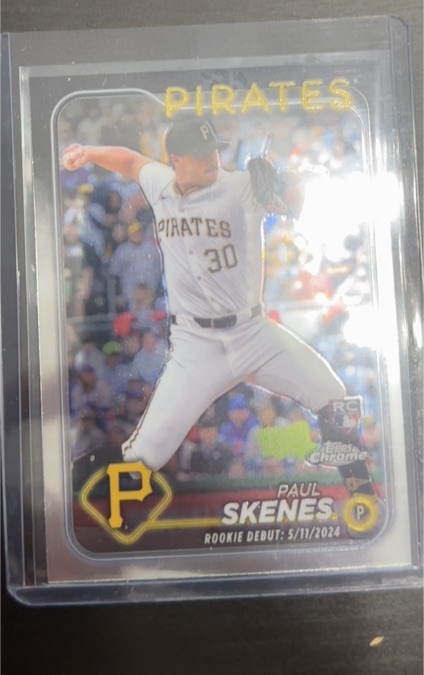 2024 Topps Chrome Update Series #USC27 Paul Skenes — front