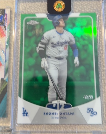 2024 Topps 50/50 #12 Shohei Ohtani — front