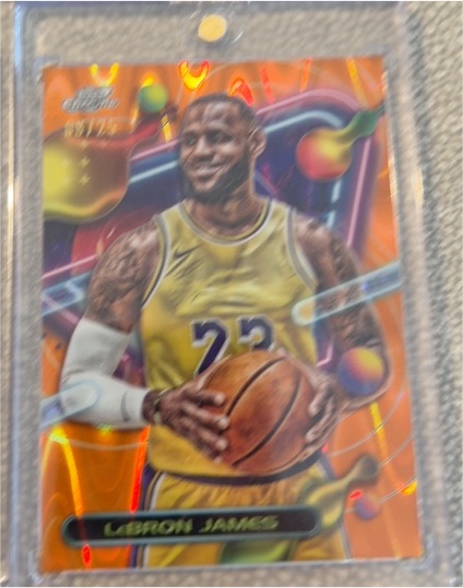 2023-24 Topps Cosmic Chrome #59 LeBron James — front