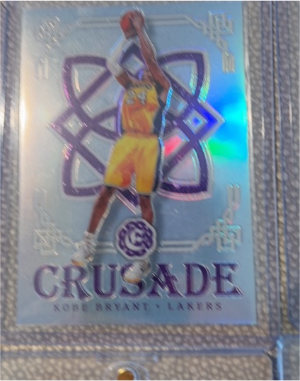 2016-17 Panini Excalibur Crusade Silver Kobe Bryant — front