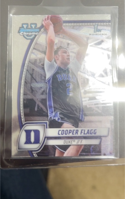 2024 Bowman Chrome University #16 Cooper Flagg — front