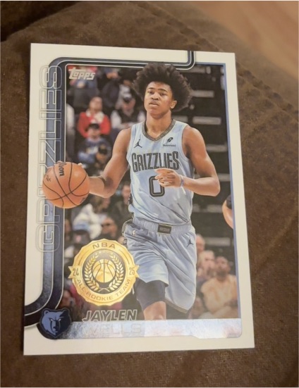 2025-26 Topps #183 Jaylen Wells — front
