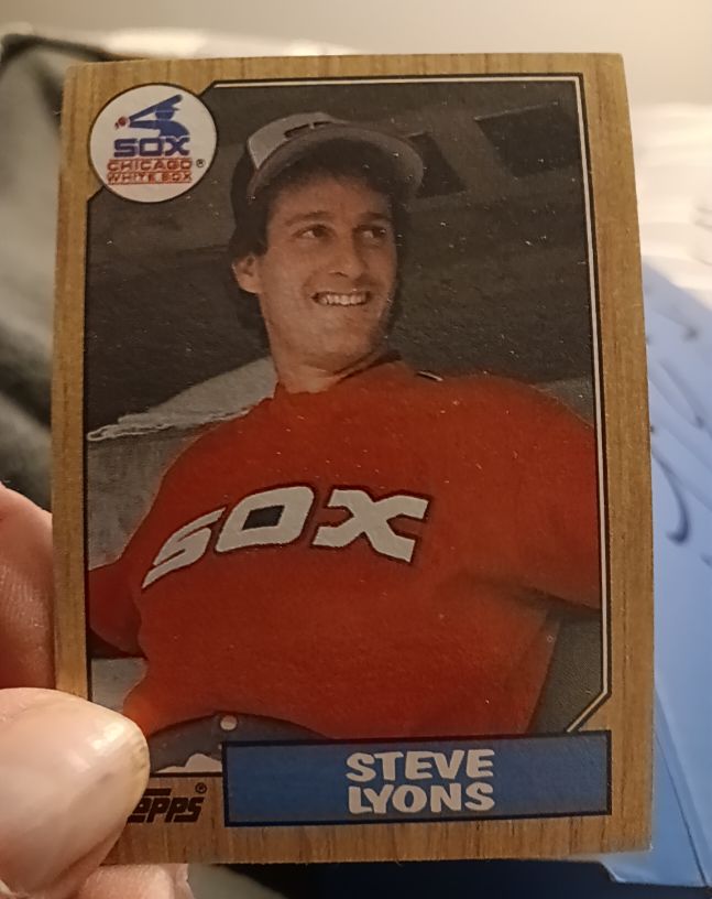 1987 Topps #511 Steve Lyons — front