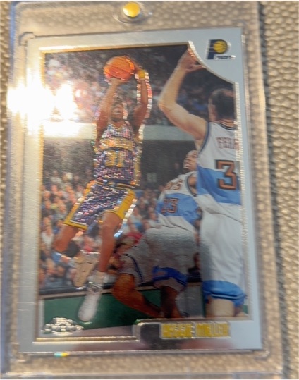 1994-95 Topps Stadium Club #144 Reggie Miller — front