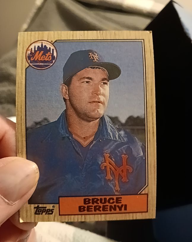 1987 Topps #582 Bruce Berenyi — front