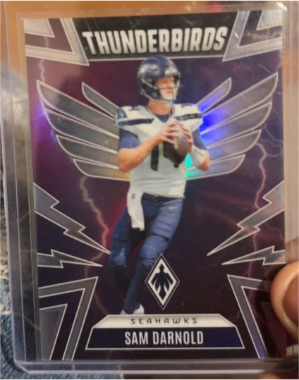 2025 Panini Phoenix #45 Sam Darnold Thunderbirds — front