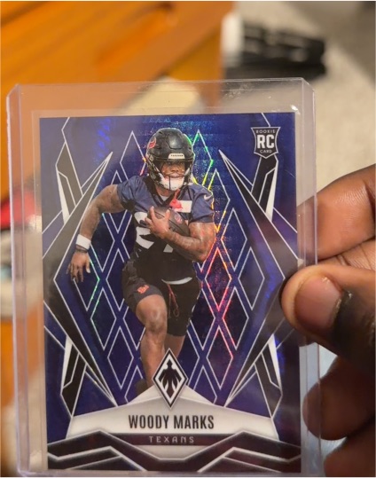 2025 Panini Phoenix #236 Woody Marks — front