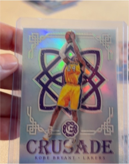 2016-17 Panini Excalibur #88 Kobe Bryant Crusade Silver — front