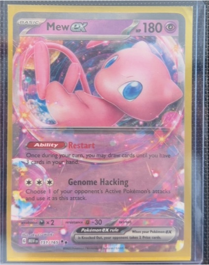 2023 Pokémon Scarlet & Violet 151 #151 Mew ex — front