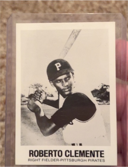 1977 TCMA Renata Galasso #41 Roberto Clemente — front