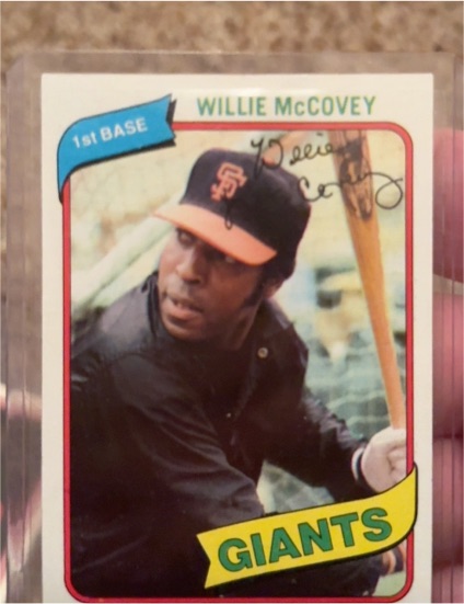 1980 Topps #335 Willie McCovey — front