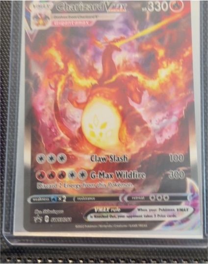 2022 Pokémon TCG Sword & Shield Promo #SWSH261 Charizard VMAX — front