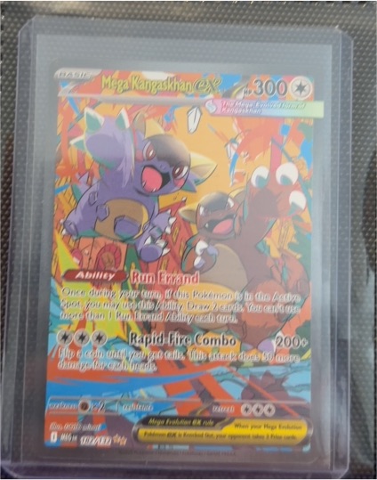 2025 Pokemon Mega Kangaskhan EX #182/132 — front