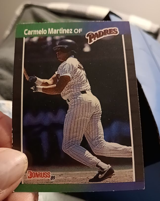 1989 Donruss #601 Carmelo Martinez — front