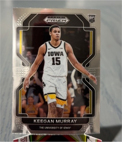 2022 Panini Prizm Draft Picks #55 Keegan Murray — front