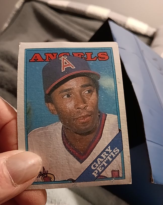 1988 Topps #71 Gary Pettis — front