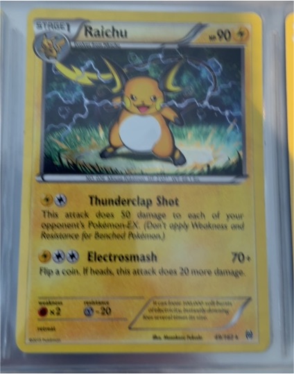 2015 Pokémon TCG Breakthrough #49 Raichu — front