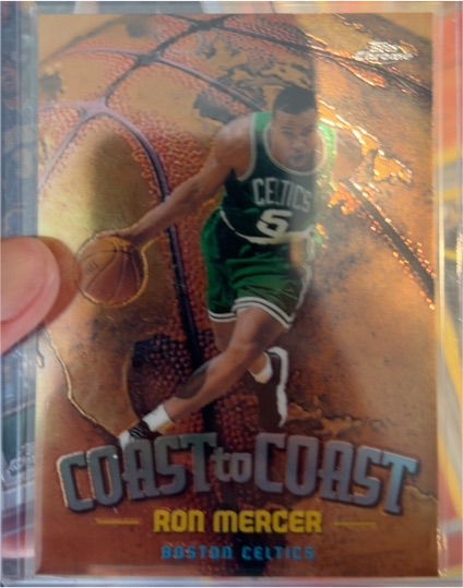 1998-99 Topps Chrome Coast to Coast #CC14 Ron Mercer — front