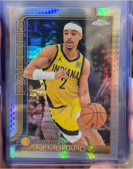 2025-26 Topps Chrome #97 Andrew Nembhard — front