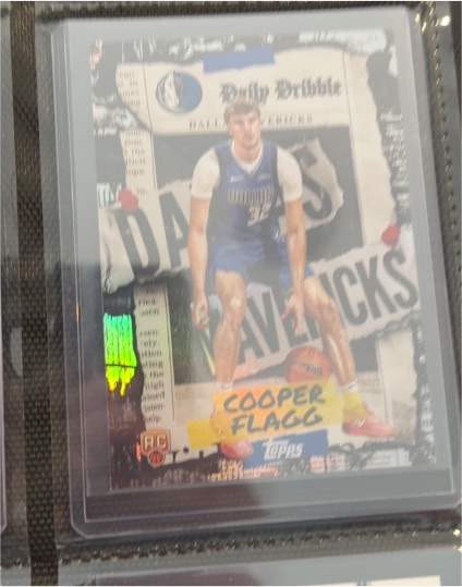 2025 Topps The Daily Dribble #DD-31 Cooper Flagg — front