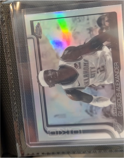 2025-26 Topps Chrome #141 Shai Gilgeous-Alexander — front
