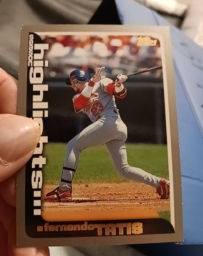 2000 Topps #220 Fernando Tatis Season Highlights — front