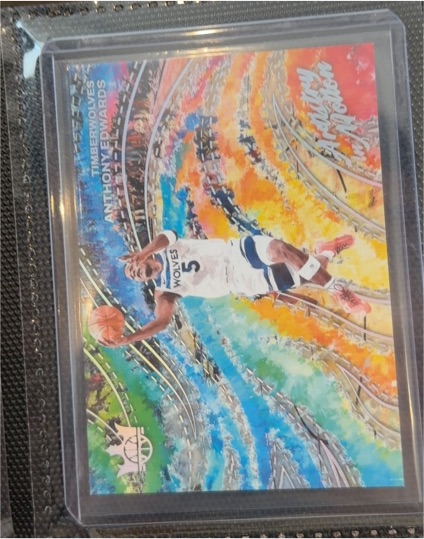 2024-25 Panini Court Kings #18 Anthony Edwards — front