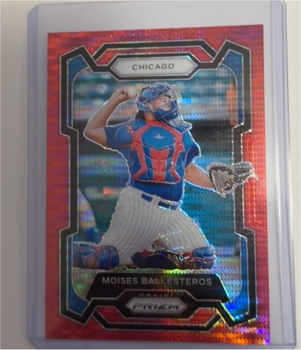 2024 Panini Prizm Baseball #212 Moises Ballesteros — front