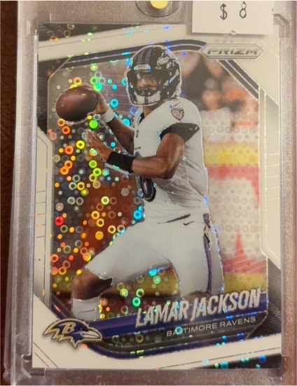 2025 Panini Prizm #78 Lamar Jackson — front