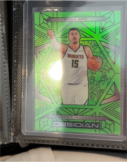 2024-25 Panini Obsidian #52 Nikola Jokic — front