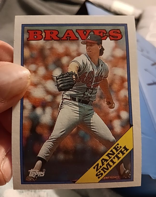 1988 Topps #297 Zane Smith — front