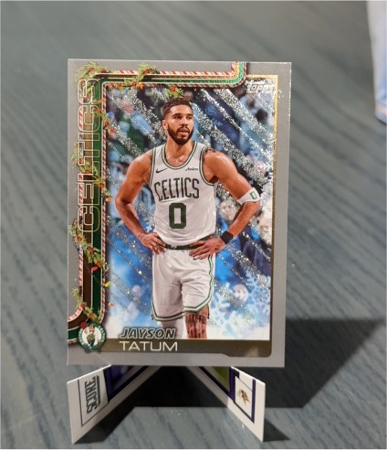 2025-26 Topps Holiday #H1 Jayson Tatum — front